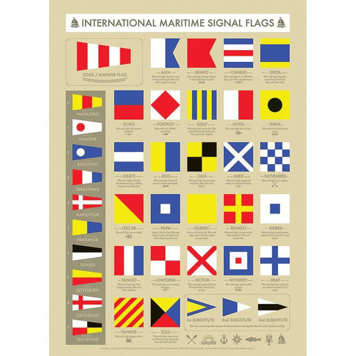 International Maritime Signal Flags 1000 Piece Jigsaw Puzzle Cobble Hill - for just $19.99! 