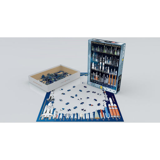 International Space Rockets 1000 Piece Jigsaw Puzzle Eurographics - for just $19.99! 
