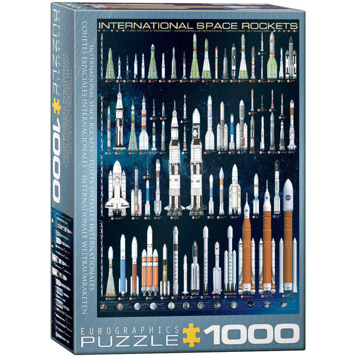 International Space Rockets 1000 Piece Jigsaw Puzzle Eurographics - for just $19.99! 