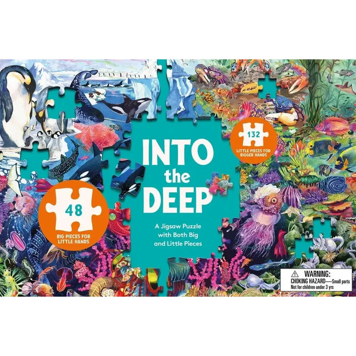 Into the Deep 180 Piece Sharing Jigsaw Puzzle Laurence King - for just $19.99! 