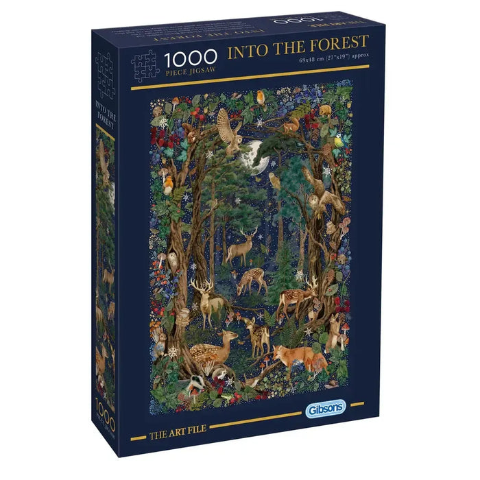 Into the Forest 1000 Piece Jigsaw Puzzle Gibsons - for just $24.99! 