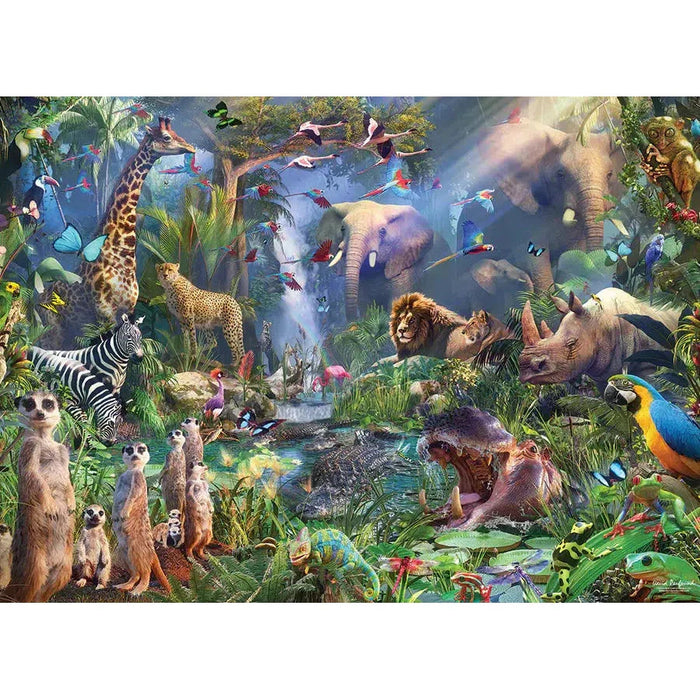 Into the Jungle 1000 Piece Jigsaw Puzzle Cobble Hill - for just $19.99! 