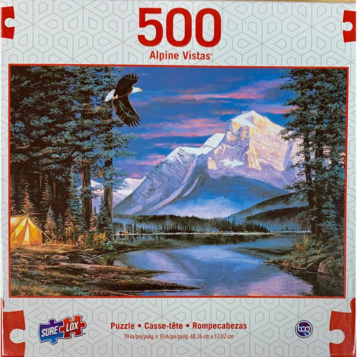 Into the Night Alpine Vistas 500 Piece Jigsaw Puzzle Sure Lox - for just $14.99! 