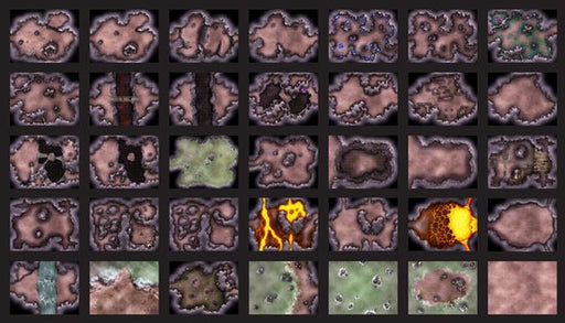 Into the Wilds Battlemap Books: Caves and Caverns - for just $54.99! 