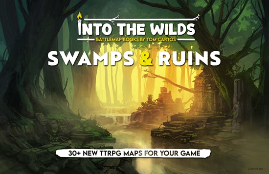 Into the Wilds Battlemap Books: Swamps & Ruins - for just $54.99! 