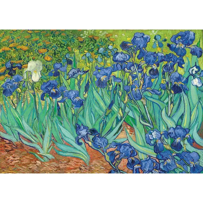 Irises by Van Gogh 1000 Piece Jigsaw Puzzle Enjoy - for just $24.99! 