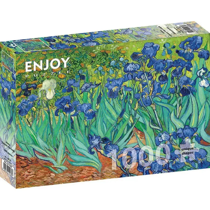 Irises by Van Gogh 1000 Piece Jigsaw Puzzle Enjoy - for just $24.99! 