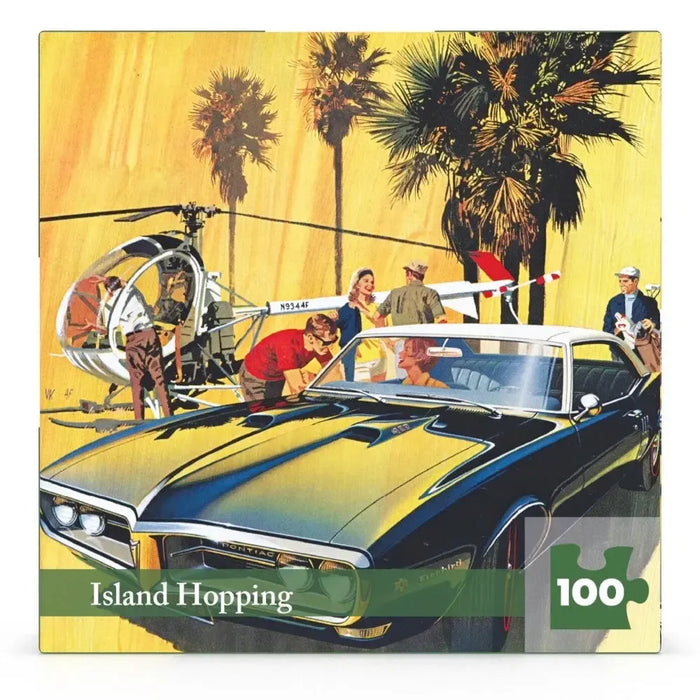 Island Hopping General Motors 100 Piece Mini Jigsaw Puzzle NYPC - for just $14.99! 