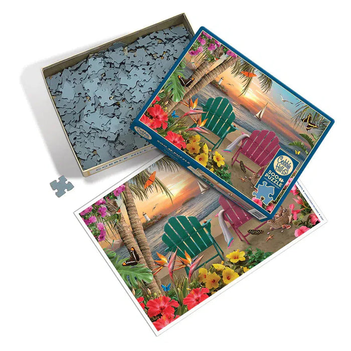 Island Paradise 500 Piece Jigsaw Puzzle Cobble Hill - for just $17.99! 