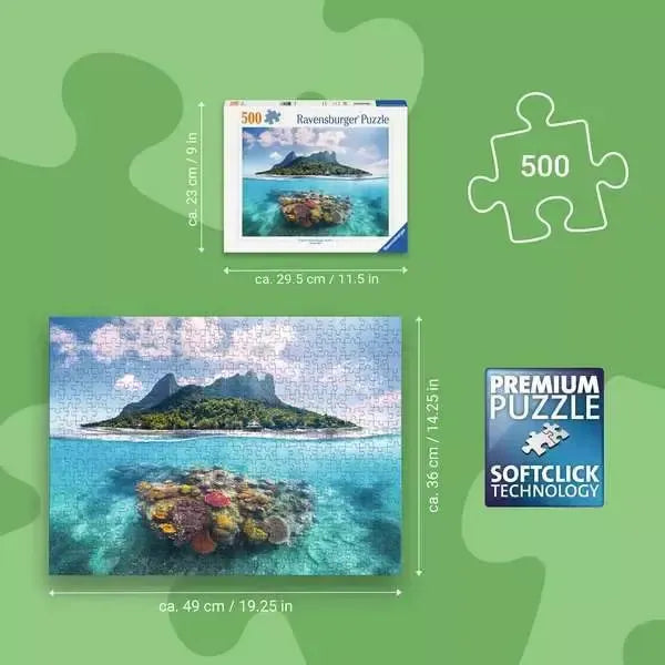 Island Waterscape 500 Piece Jigsaw Puzzle Ravensburger - for just $19.99! 