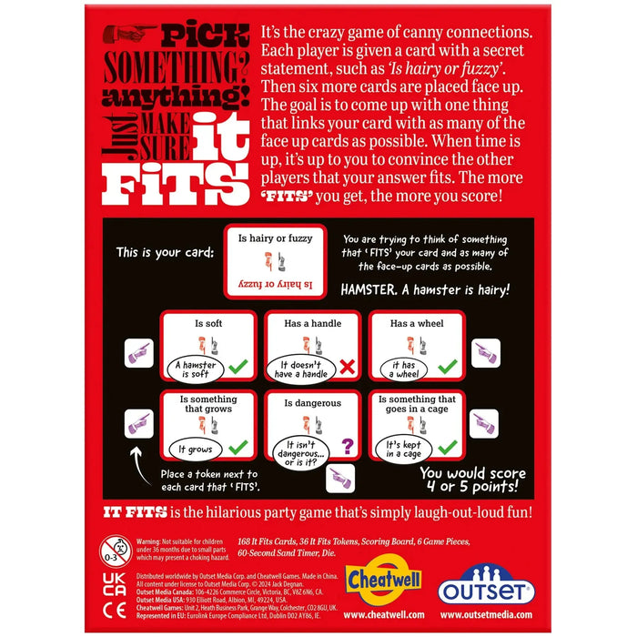 It Fits - Fun Fast Paced Party Game - Outset - for just $17.99! 