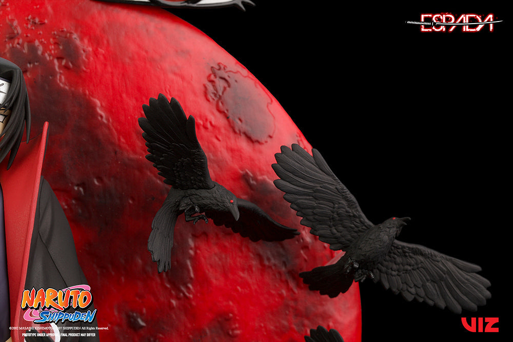 Naruto Shippuden Itachi Uchiha 1/8 Scale Wall Statue Figure - Official Espada Art - for just $224.99! 