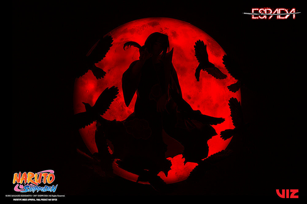 Naruto Shippuden Itachi Uchiha 1/8 Scale Wall Statue Figure - Official Espada Art - for just $224.99! 