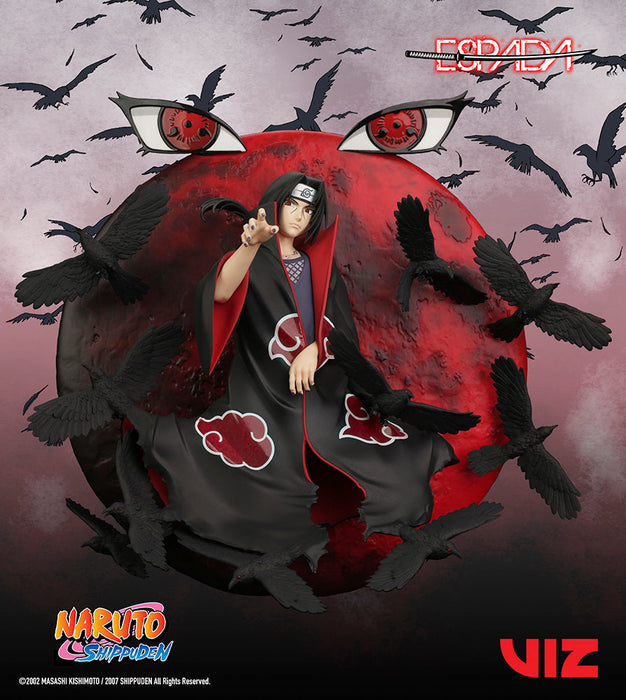 Naruto Shippuden Itachi Uchiha 1/8 Scale Wall Statue Figure - Official Espada Art - for just $224.99! 