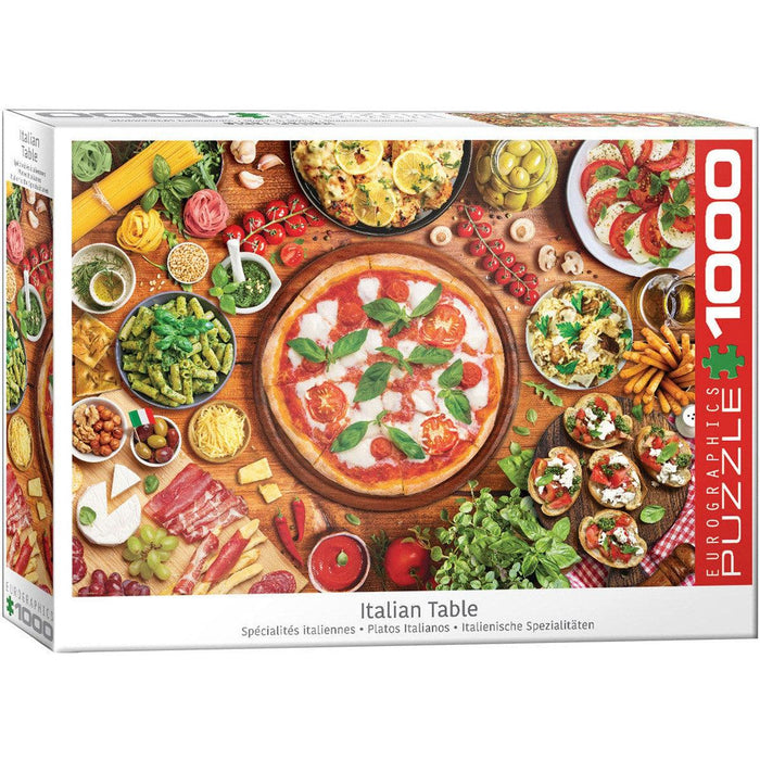 Italian Table 1000 Piece Jigsaw Puzzle Eurographics - for just $19.99! 
