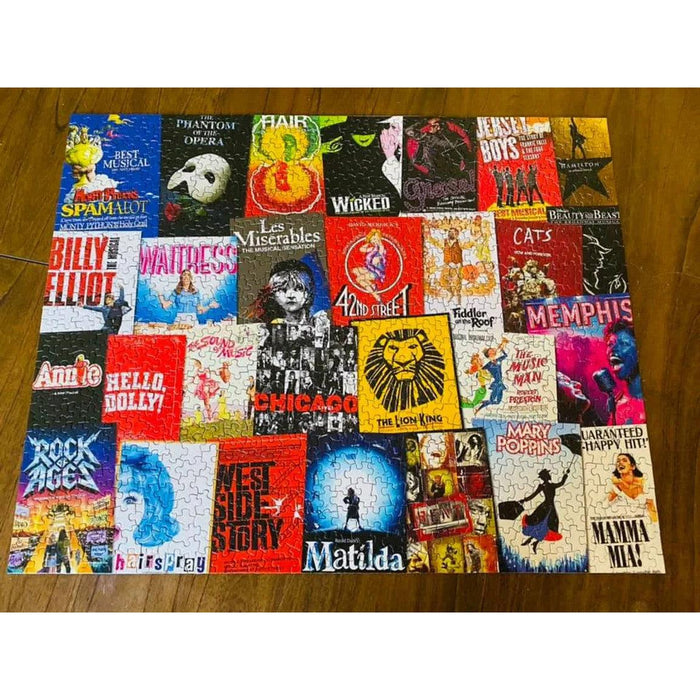 It's Showtime 1000 Piece Jigsaw Puzzle Springbok - for just $19.99! 