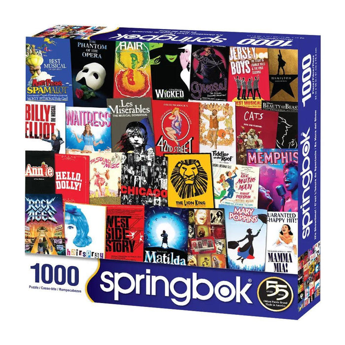 It's Showtime 1000 Piece Jigsaw Puzzle Springbok - for just $19.99! 