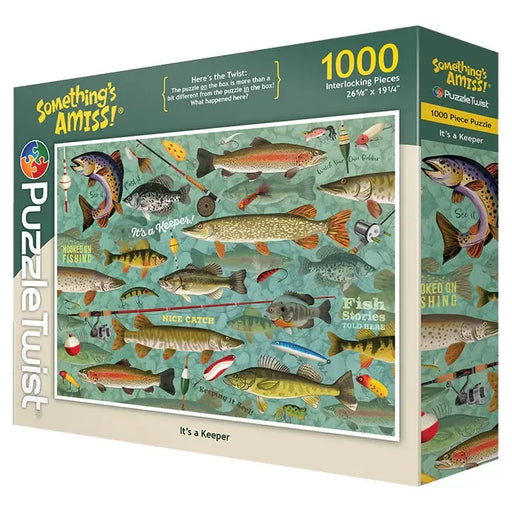 It's a Keeper "Something's Amiss!" 1000 Piece Jigsaw Puzzle PuzzleTwist - for just $25.99! 