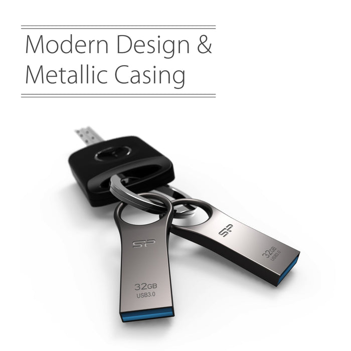 Silicon Power Jewel J80 128GB USB 3.2 Gen 1/ USB 3.0 Flash Drive - for just $19.79! 