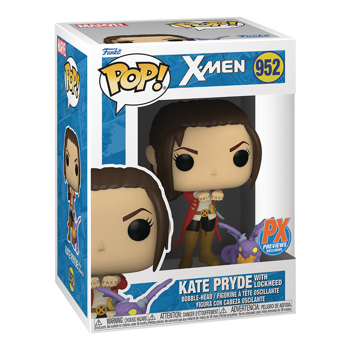 Funko POP! X-Men - Kate Pryde with Lockheed Vinyl Figure #952 Preview Exclusives (PX) - for just $13.99! 
