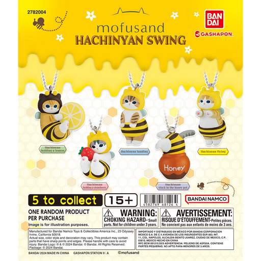 Gashapon: Mofusand Hachinyan Swing - Blind Box - for just $5.99! 