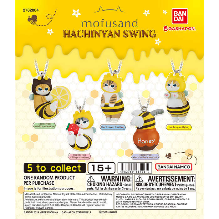 Gashapon: Mofusand Hachinyan Swing - Blind Box - for just $5.99! 