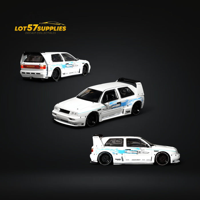 Rhino Model VW Golf Mk3 White Fast & Furious Livery 1:64 - for just $32.99! 