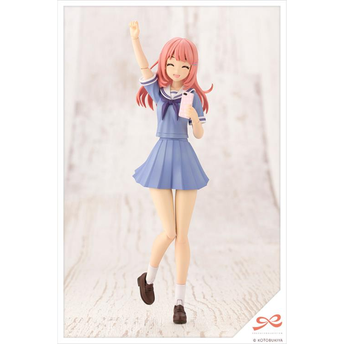 KOTOBUKIYA Plastic Model Kits: Sousai Shoujo Teien - Madoka Yuki High School Summer Clothes (Dreaming Style Milky Marine Ver.) 1/10 Scale Model Kit - for just $59.99! 
