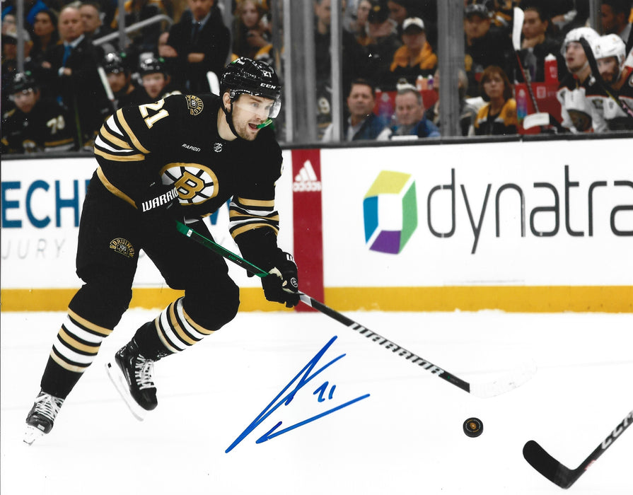James Van Riemsdyk Skating Action Autographed Boston Bruins 11" x 14" Hockey Photo - for just $19! 