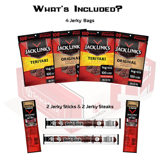 Jack Link's Beef Jerky Care Package (8 Snacks) - for just $33.99! 