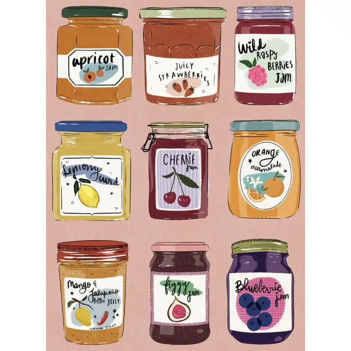 Jam Jars 1000 Piece Jigsaw Puzzle Puzzledly - for just $24.99! 
