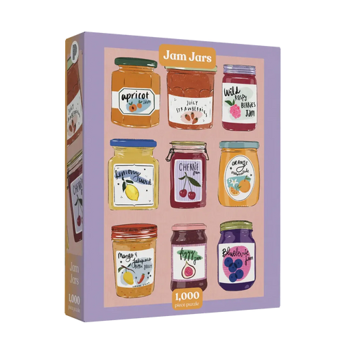 Jam Jars 1000 Piece Jigsaw Puzzle Puzzledly - for just $24.99! 