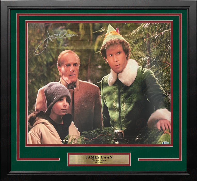 James Caan Walter Hobbs Elf Autographed 16" x 20" Framed Photo - for just $259.99! 