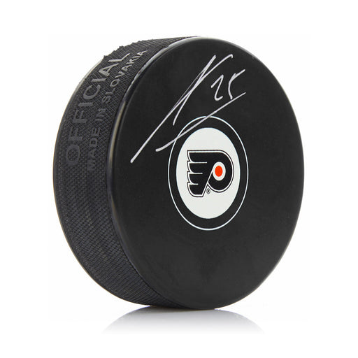 James Van Riemsdyk Autographed Philadelphia Flyers Hockey Logo Puck - for just $29! 