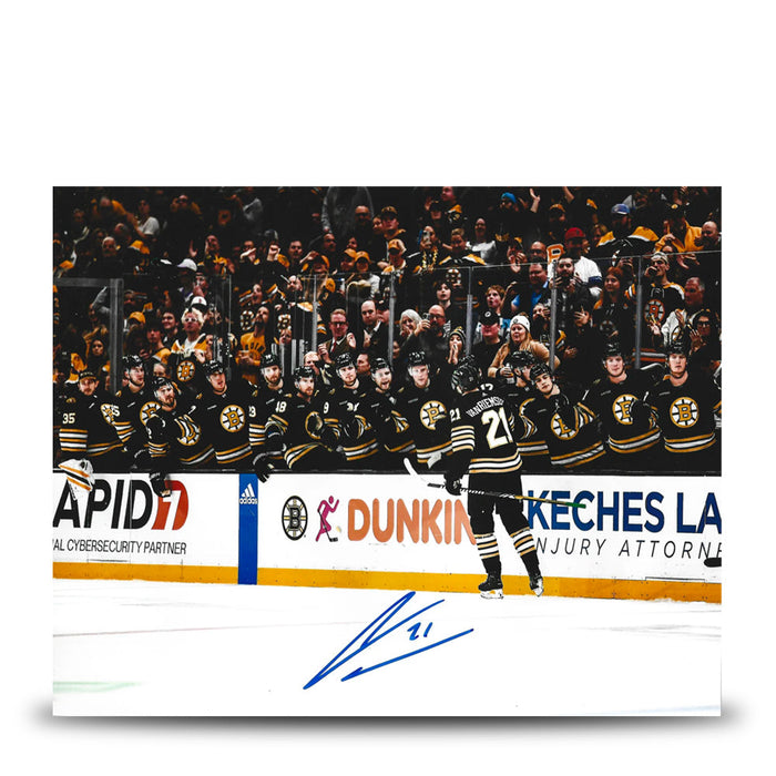 James Van Riemsdyk Goal Celebration Autographed Boston Bruins 11" x 14" Hockey Photo - for just $19! 