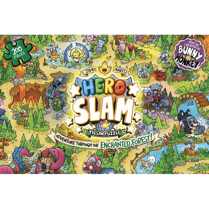Jamie Smart’s Hero Slam 200 Piece Jigsaw Puzzle Laurence King - for just $19.99! 