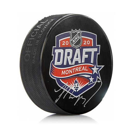 Jamie Drysdale Autographed Philadelphia Flyers 2020 Draft Hockey Logo Puck - for just $44.99! 