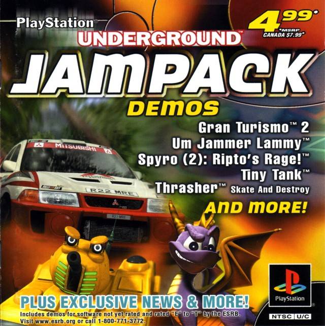 Playstation Underground Jampack: Winter '99 (Playstation) - for just $0! 