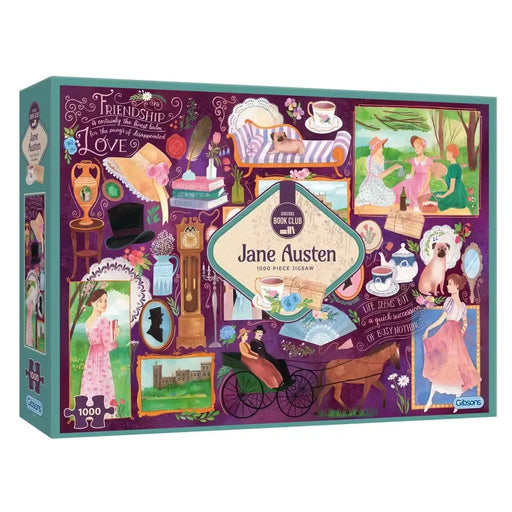 Jane Austen 1000 Piece Jigsaw Puzzle Gibsons - for just $24.99! 