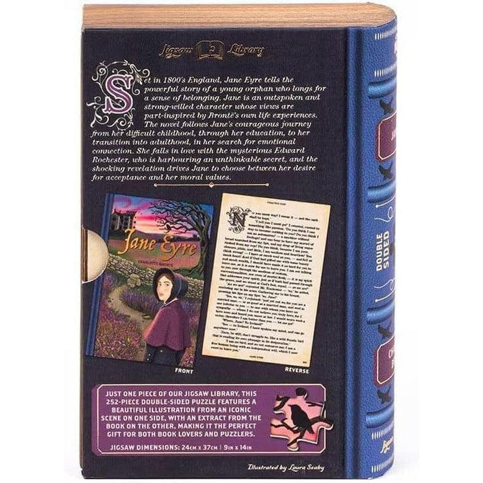 Jane Eyre Double-Sided 252 Piece Jigsaw Puzzle Professor Puzzle - for just $12.99! 
