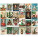 Janet Hill Advent Calendar - 24 Set of 100 Piece Mini Jigsaw Puzzles NYPC - for just $199.99! 