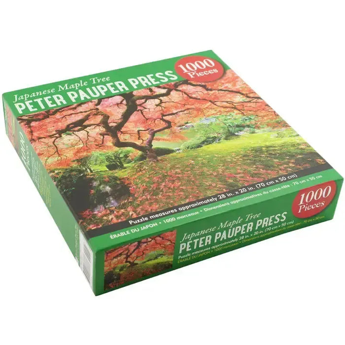 Japanese Maple Tree 1000 Piece Jigsaw Puzzle Peter Pauper - for just $19.99! 