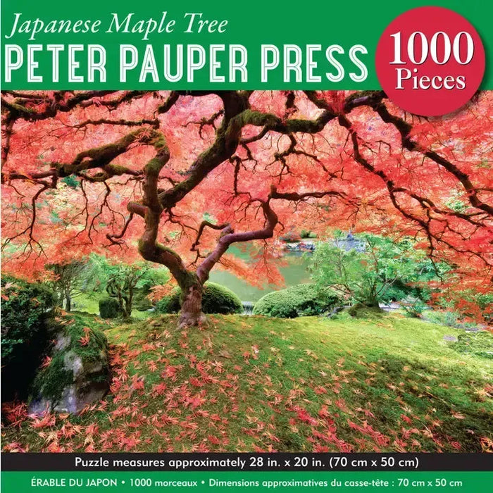 Japanese Maple Tree 1000 Piece Jigsaw Puzzle Peter Pauper - for just $19.99! 