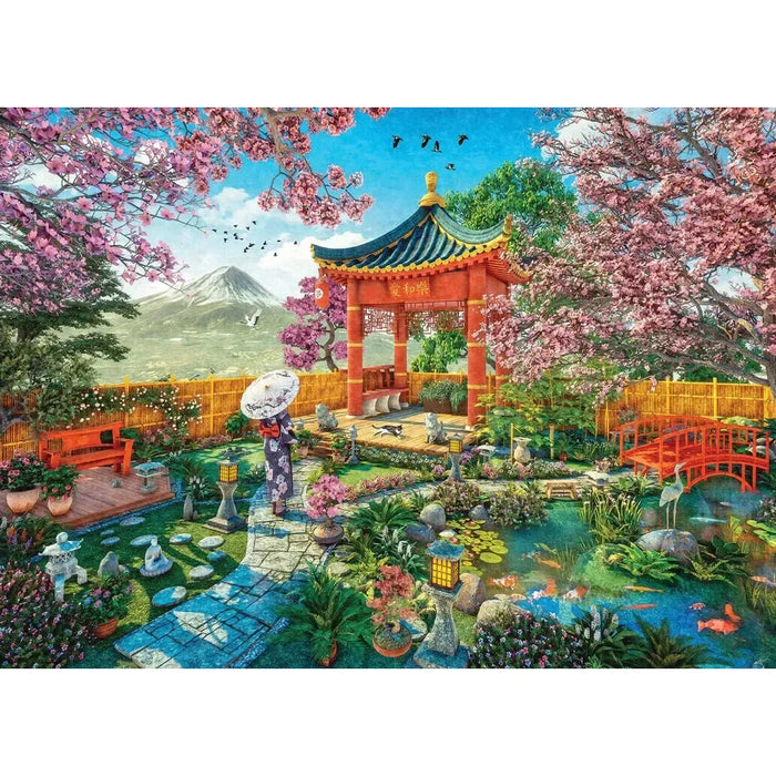 Japanese Spring Garden 1000 Piece Jigsaw Puzzle Eurographics - for just $21.99! 