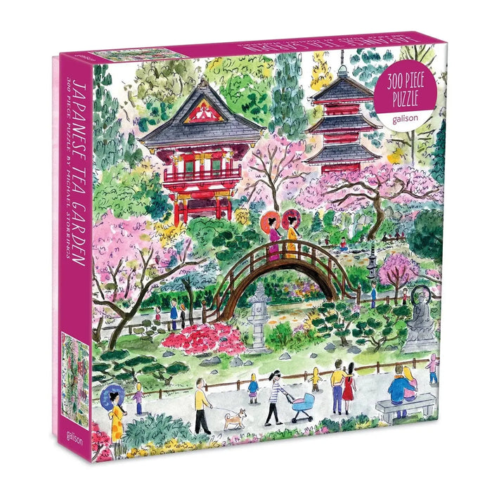 Japanese Tea Garden 300 Piece Jigsaw Puzzle Galison - for just $14.99! 