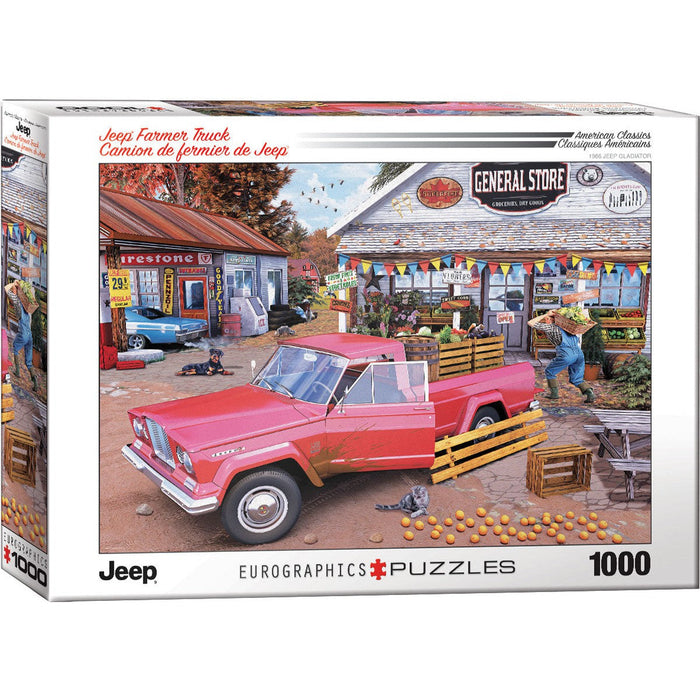 Jeep Farmer's Truck 1000 Piece Jigsaw Puzzle Eurographics - for just $21.99! 