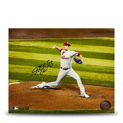 Jeff Hoffman Championship Action Philadelphia Phillies Autographed 11" x 14" Baseball Photo - for just $19! 