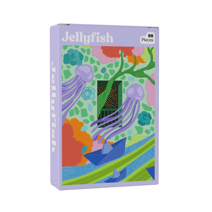 Jellyfish 99 Piece Mini Jigsaw Puzzle Puzzledly - for just $9.99! 