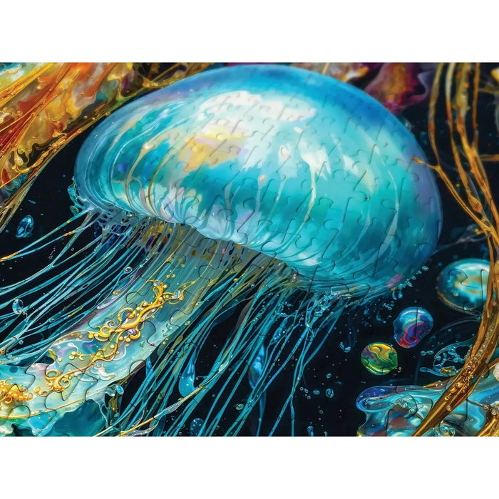 Jellyfish Glow 1000 Piece Jigsaw Puzzle Enjoy - for just $24.99! 