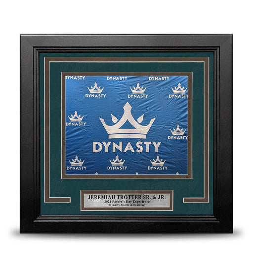 Jeremiah Trotter Sr. & Jr. Philadelphia Eagles Photo-Op Frame Kit - for just $29.99! 